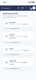 Accounting Feature Mobile