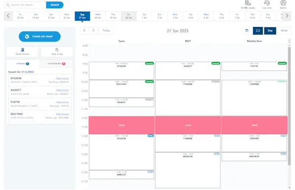 Simple GMS Calendar