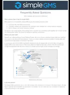 Simple GMS data factsheet